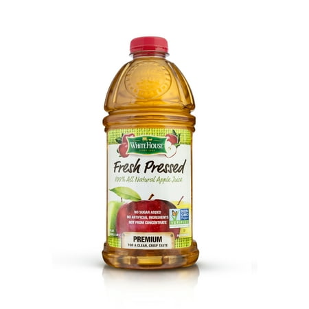 White House 100% Pure Premium Calcium Enriched Apple Juice, 64 Fl. Oz.