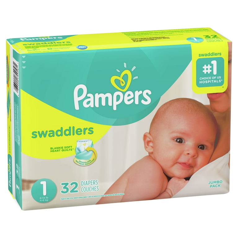 Walmart swaddlers hotsell size 1