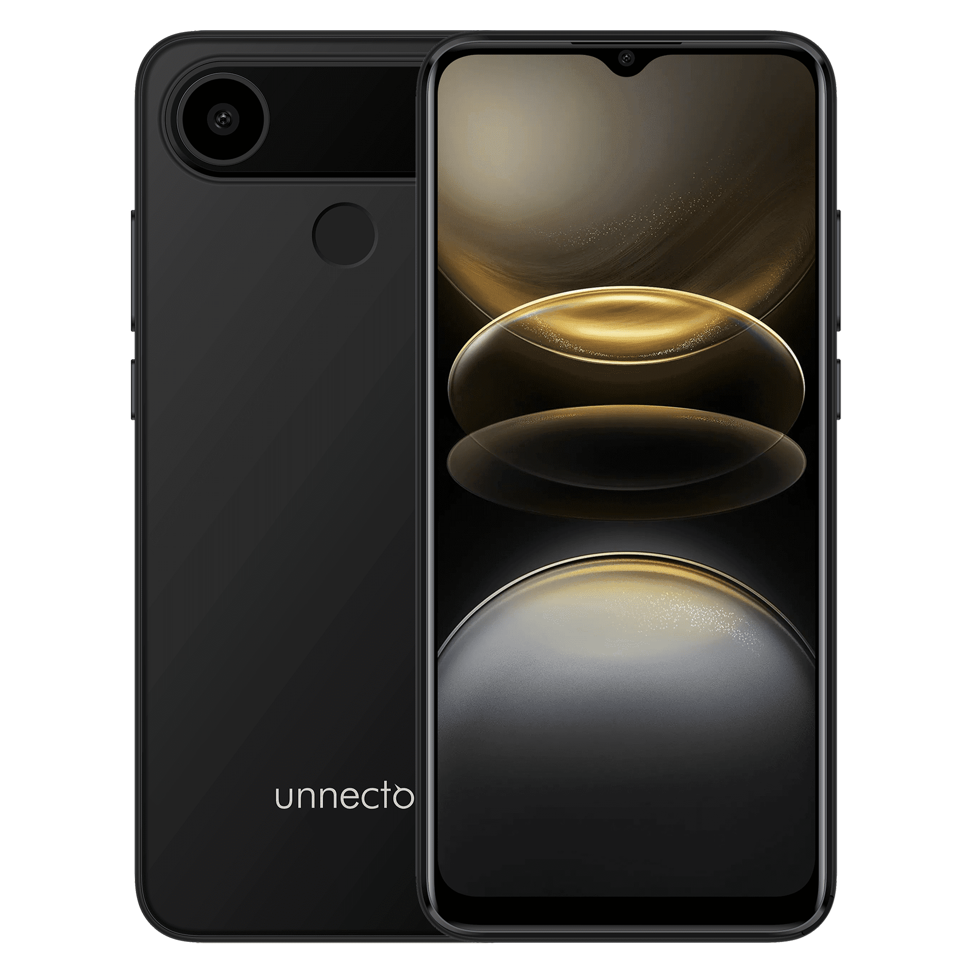 Unnecto Eco One (Unlocked) 128GB GSM Android Smartphone with Case, US Warranty - Black