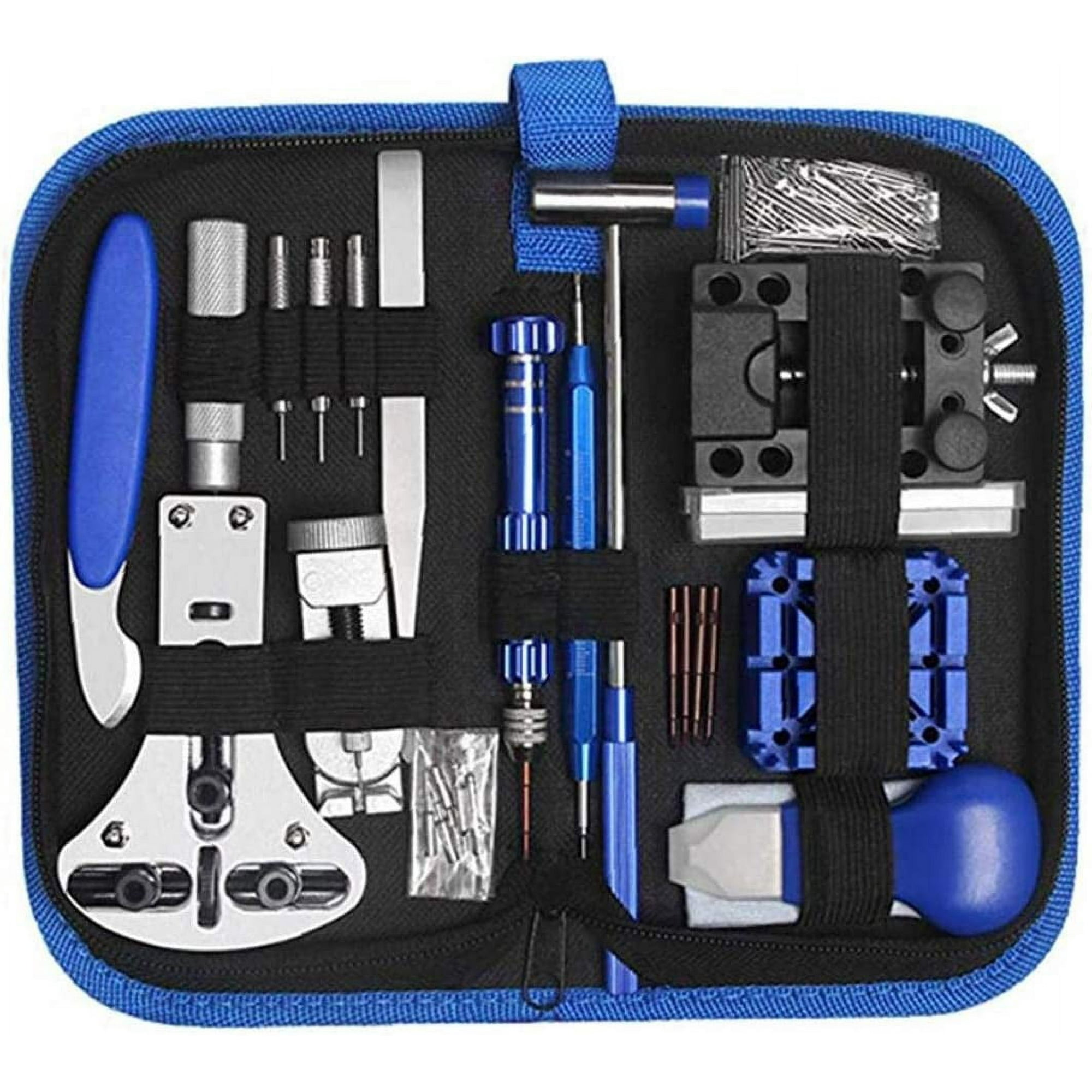 Watch Repair Kit Watchmaker Tools Band Link Case Holder Openers Spring Bar Pin Tool Set 185 PCS Strong and Sturdy Walmart