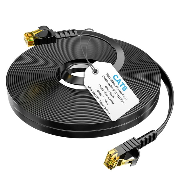 Cable Ethernet Mygatti Cat6 Outdoor, 15 m, doble chaqueta