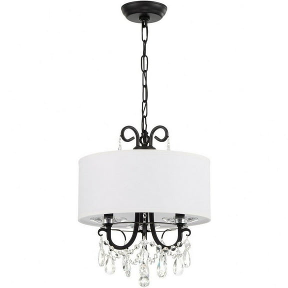 3 Light Mini Chandelier-17 inches Tall and 14 inches Wide Bailey Street Home 49-Bel-4661432