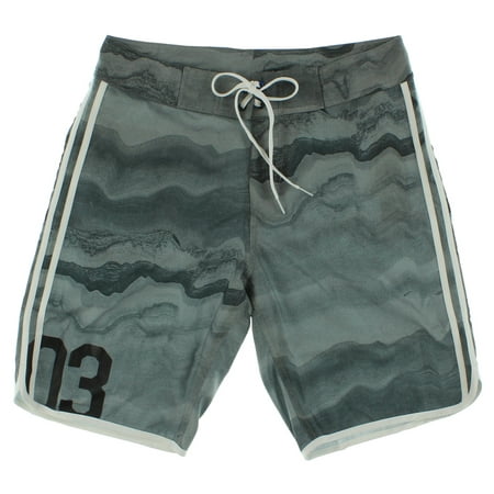 Adidas Nba Swingman Short - Adidas Mens Tonal Haze Board Short Grey 32