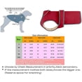 thumbnail image 1 of Abrigo reflectante para perros Forro polar cálido Chaqueta acogedora para perros para invierno Clima frío Ropa impermeable para perros al aire libre Ropa para perros grandes (pecho xl: 30,7"- XianweiShao 8390605429316, 1 of 1