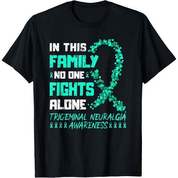 Premium Comfort - Trigeminal Neuralgia Family Support Rare Disease Awareness T-Shirt