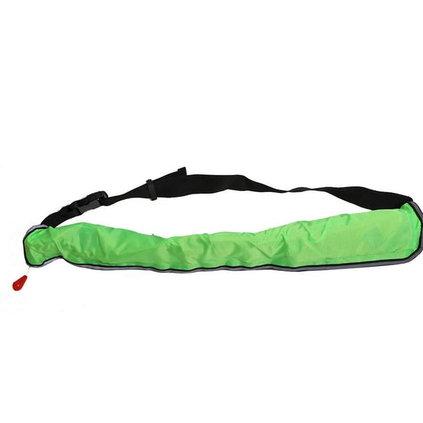 Spptty Inflatable Life Jacket Waist Belt Flotation Device With Reflective Tapes And Whistle Other