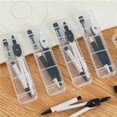 thumbnail image 6 of Nilvkv Drawing Compass Set with Lead Core and Eraser Maths Protractor Set Metal Maths Geometry Set Stainless Steel Scribing Tools for Architects, Engineers, 6 of 6