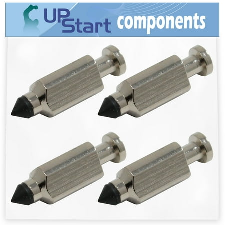 4-Pack 231855S Float Needle Valve Replacement for Stens 525-291 - Compatible with 231855 Carburetor Float Valve