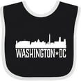 thumbnail image 3 of Inktastic Washington Dc Skyline Cities Boys or Girls Baby Bib, 3 of 4