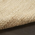 thumbnail image 2 of Nourison Natural Jute Solid Bleached 2' x 3' Area Rug (2x3), 2 of 10