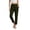 Green, variant on Cropped Pants for Women Spring Summer Elastic High Waist Tapered Yoga Pants Casual Slacks Office Work Trousers with Pockets
