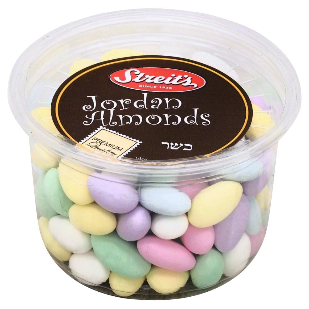 Pack of 6, Streits Jordan Almonds, 14 oz