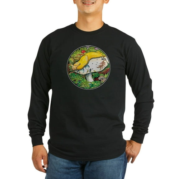 CafePress - Banana Slug Long Sleeve Dark T Shirt - Long Sleeve Dark T-Shirt