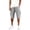 Gray, variant on longantii Mens Cargo Short Big and Tall Hiking Shorts Knee Length Workout Athletic Pants Plus Size Elastic Waist Short Pants with Pocket Sky Blue L