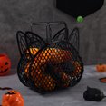 thumbnail image 3 of Halloween Plastic Black Cat Basket, by Way To Celebrate, 3 of 6