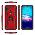 thumbnail image 4 of Para Motorola E6S funda para teléfono, anillo giratorio 360, funda protectora de armadura resistente a los golpes, soporte para teléfono, soporte para coche, 4 of 4