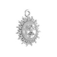 thumbnail image 2 of diollo Sterling Silver (92.5% purity) God Hanuman Chain Pendant (Pendant with Chain) for Men & Women Pure Silver Lord Bajrang Bali Chain Locket for Good Health & Wealth, 2 of 5