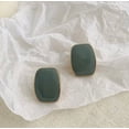 thumbnail image 7 of Clip on 3/4" bent gold square earrings in a variety of colors- 1 pair, 7 of 7