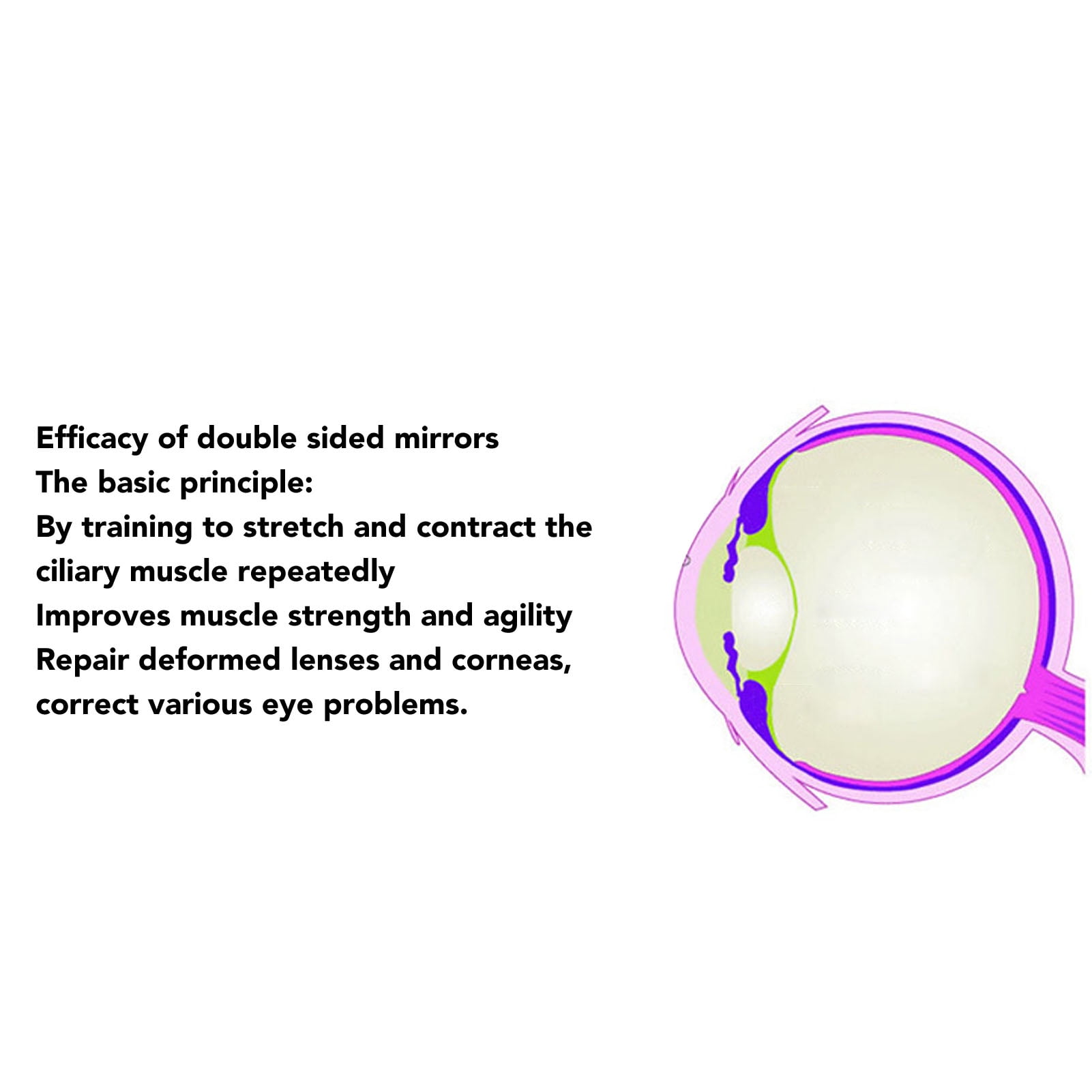 Riousery Optical Flipper Double Sided Vision Training Optometry Flip Lens Kit for Amblyopia with Sight Cards Eye Patches and Training Ball