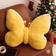 thumbnail image 5 of Almohada De Felpa De Doble Cara Cojines Decorativos De Mariposas Para Navidad Y San Valentín En Poliéster Amarillo Suave, Para Sofá, Dormitorio, 46x38cm (1 Unidad) Rkxzt, 5 of 7