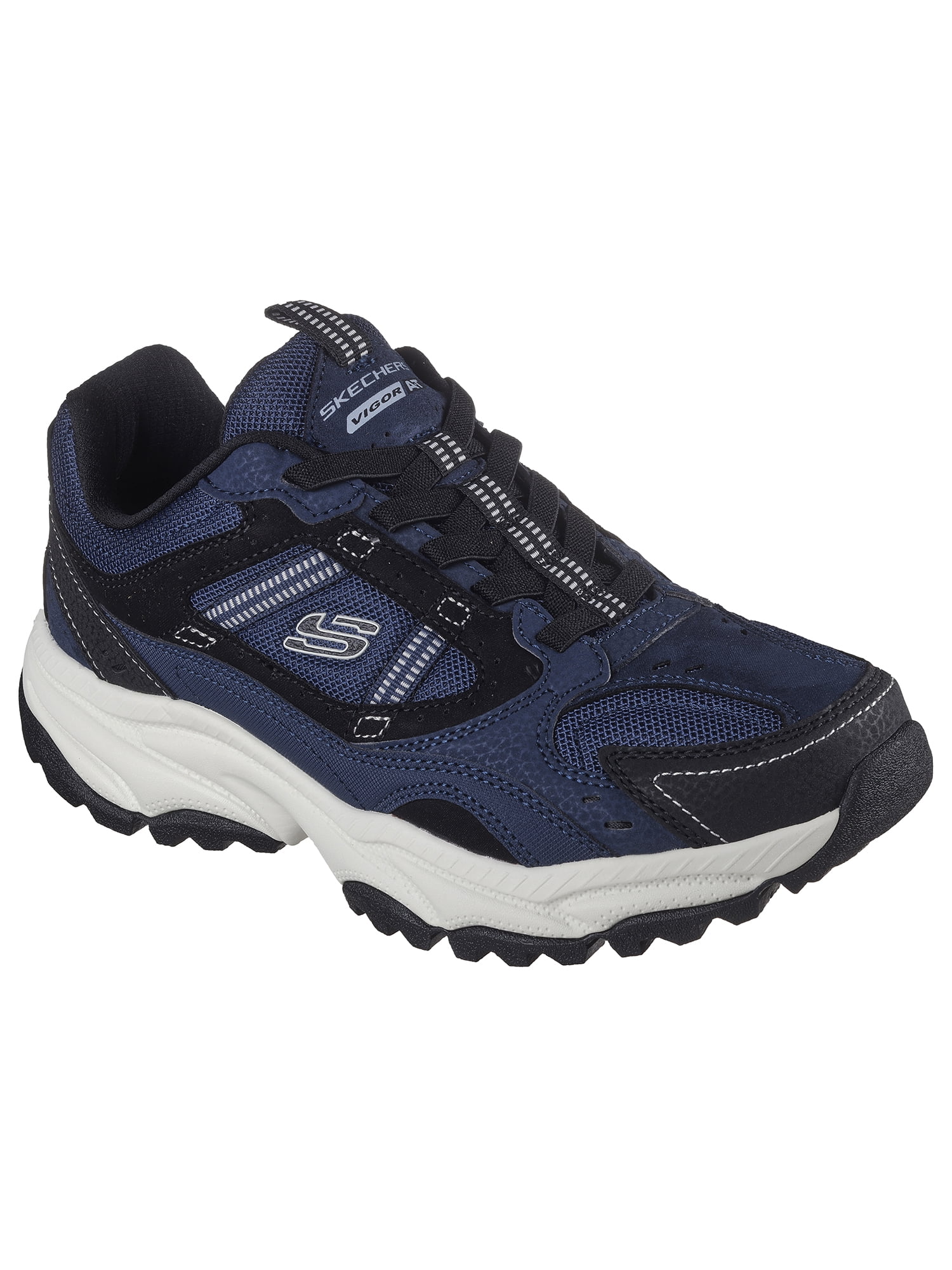 Skechers Men's Vigor Triple Bridges Bungee Lace Cross-Training Sneaker, Wide Width Available