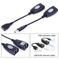 thumbnail image 2 of Extensor USB a RJ45 Adaptador extensor de extensión USB 2.0 de hasta 150 pies Likrtyny Componentes de Computadoras, 2 of 6
