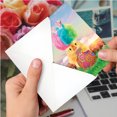 thumbnail image 4 of NobleWorks Easter Greeting Card with 5 x 7 Inch Envelope (1 Card) Chicks In A Basket C9077BEAG, 4 of 6