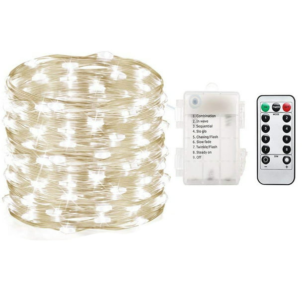 16 Feet 50 Led Fairy Lights, How To Fix Battery Operated String Lights