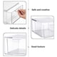 thumbnail image 5 of Cajón de almacenamiento apilable Contenedor de almacenamiento transparente Contenedor de almacenamiento apilable de escritorio, 5 of 6