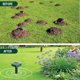 thumbnail image 5 of Juego de 2 repelentes de topos con energía solar para topos, campañoles, tuzas, serpientes u otros animales excavados Ormromra GX-471, 5 of 6