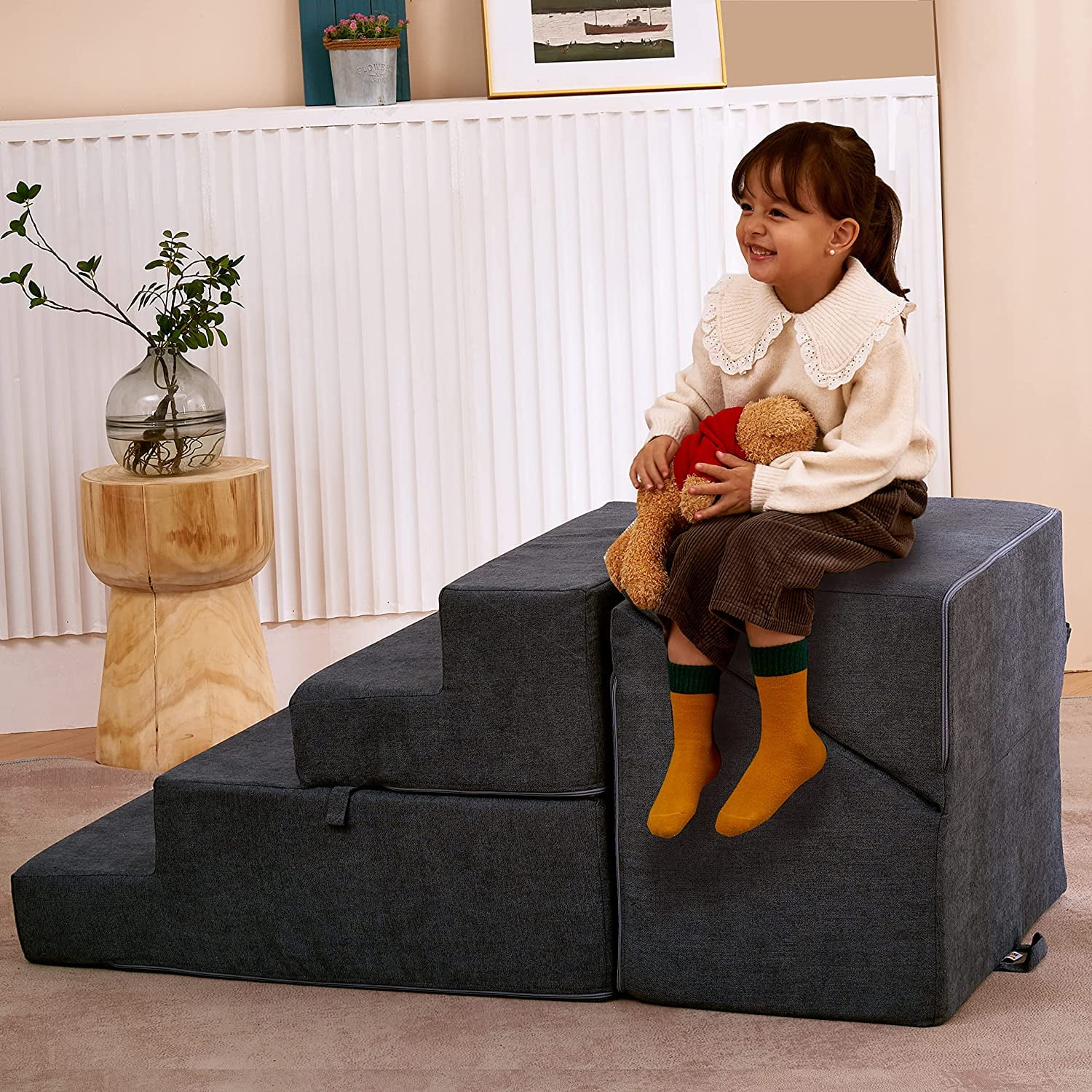 jela Climbing Toys for Toddlers 13, Toddler Climbing Toys Indoor Playground, Safe Soft Foam