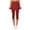 F217 Wine, variant on Likimi Women Athletic Tennis Skirt With Built In Shorts Solid Color Stretch High Waist Comfortable Trousers Pink Size S