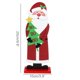 thumbnail image 3 of Adornos de madera de Papá Noel y muñeco de nieve, decoración de mesa navideña, regalo para niños, Navidad, Año Nuevo 2025, 3 of 5