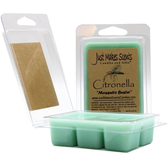 Citronella 2 Pack Wax Melts -Just Makes Scents Candles & Gifts