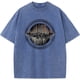 thumbnail image 4 of Camiseta lavada de manga corta Life Vibration Sonic para hombre, camiseta de algodón de 230 g, camiseta blanqueada de moda, camiseta informal holgada blanqueada, 4 of 5