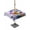 Pink/Purple, variant on Outdoor Tablecloths with Umbrella Hole & Zipper, Hummingbird Rectangle Tablecloth 60x120 Inch, Spring Farmhouse Oil Painting Sunflowers Waterproof Table Cloth, Patio/Pool/Picnic Table Covers