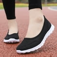 thumbnail image 3 of CAICJ98 Womens Running Shoes Women's Lightweight Shoes - Breathable Casual Slip-on Walking Sneakers,Black, 3 of 5