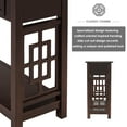thumbnail image 6 of 36" Console Table with 2 Drawers and Bottom Storage Shelf, Entryway Sofa Table for Hallway Living Room Bedroom (Espresso), 6 of 6