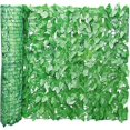 thumbnail image 1 of Valla de hojas de hiedra artificial, rollo de seto artificial Garden View Breeze de 0,5 x 1 m, seto de follaje artificial, valla de privacidad, pantalla de jardín para balcón., 1 of 5