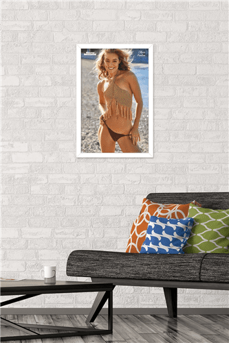 Sports Illustrated: Swimsuit Edition - Olivia Ponton 22 Wall Poster, 14.725" x 22.375" Framed