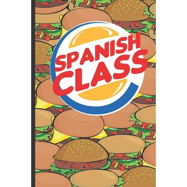 Spanish Class School Subject Notebook, 6x9 120 page lined paperback