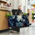thumbnail image 6 of Hearts Battle Large Capacity Reusable Foldable Oxford Cloth Grocery Bags: Multifunctional Storage and Easter Basket, 6 of 7