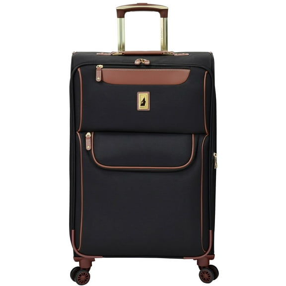 London Fog Westminster Black 25" Expandable Spinner