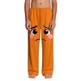 thumbnail image 4 of ATOGUTA Boys Baggy Pants Funny Graphic Sweatpants Athletic Sports Pants for Kids Size 4T-14, Orange, 4 of 5