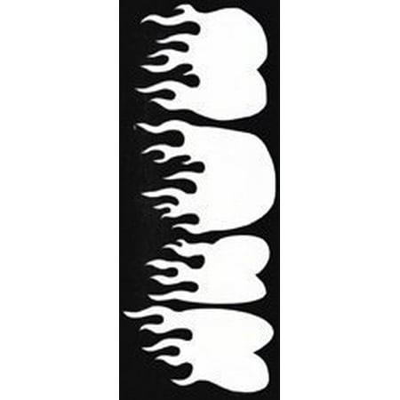 - FLAME STENCIL Face Painting Stencil, This is a 5 x 8 inch vinyl stencil By Snazaroo Ship from US
