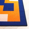 thumbnail image 3 of Safavieh Digital Artifact Sandford Geometric Machine Washable Area Rug, Orange/Purple, 5' x 7', 3 of 10