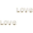 thumbnail image 2 of PENGXIANG 2 Sets  Creative Iron Craft Candleholders Romantic Candleholders Desktop Decors, 2 of 6