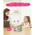 thumbnail image 5 of 10k Smash Box for Money,Unbreakable Piggy Bank for Adults Save 10000 Money Saving Challenge Box,Clear Acrylic Saver Box, 5 of 6