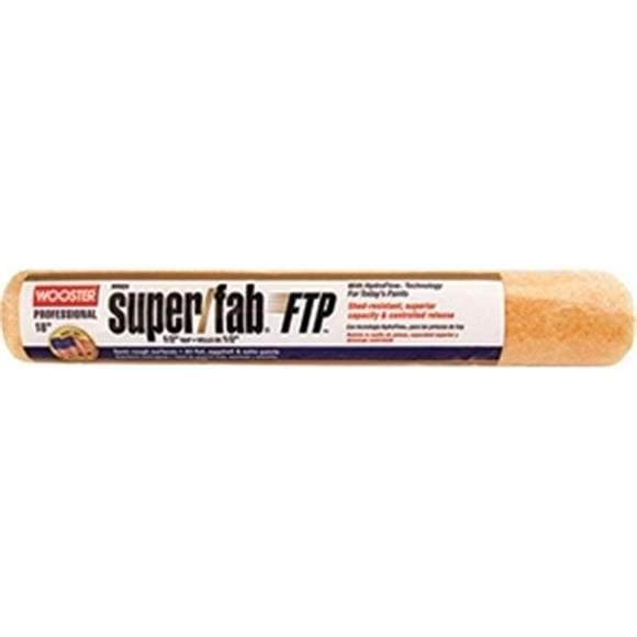 Wooster Brush Company RR924 18 in. Super Fab Ftp 0.5 in. Nap Roller Cover