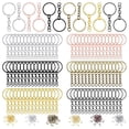 thumbnail image 1 of Llavero DIY 360x Sunnimix con Kit De Cadena Alfileres De Ojo De Tornillo Para Hacer Joyas De Resina Llavero partido con cadena, 1 of 7